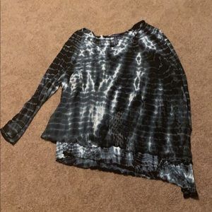 3x Navy blue womens blouse